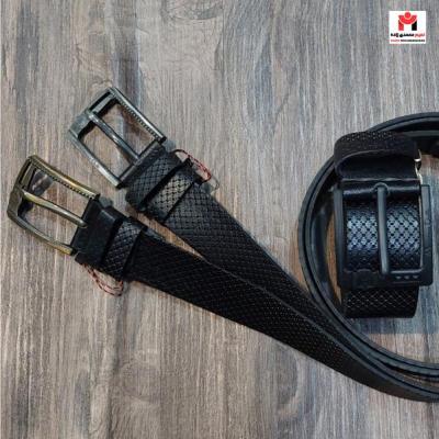 کمربند مردانه چرم اسپرت