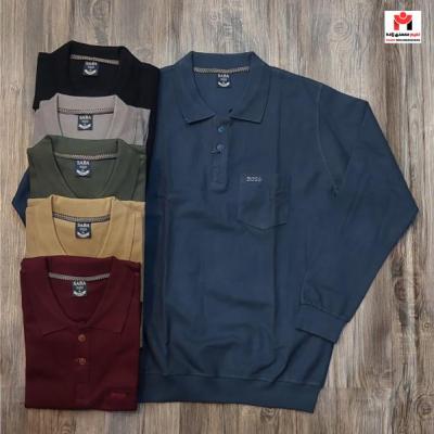 بلوز مردانه یقه دار XL-3XL