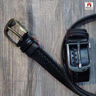 کمربند مردانه چرم اسپرت