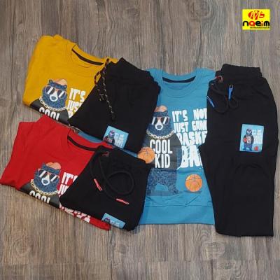 بلوز و شلوار ست پسرانه خرسی تکسایز 45