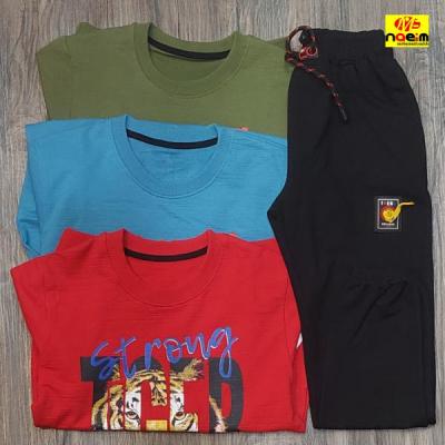 بلوز و شلوار ست پسرانه ببر تکسایز 60