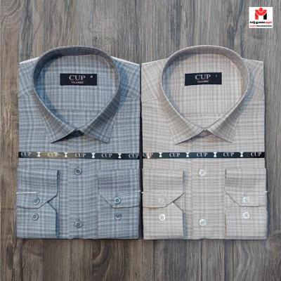 پیراهن مردانه کلاسیک جعبه ای M-L