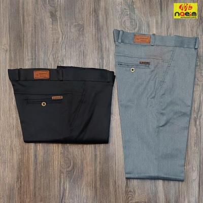 شلوار پارچه ای مردانه ساتن کش سایز 44-50