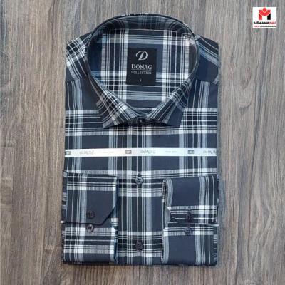 پیراهن مردانه کلاسیک جعبه ای L