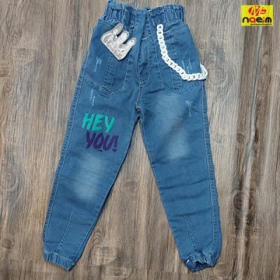 شلوار لی اسلش پسرانه و دخترانه سایز 75-100