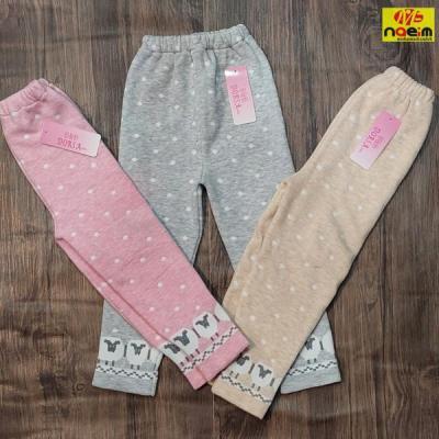 شلوار بافت دخترانه سایز 50-65