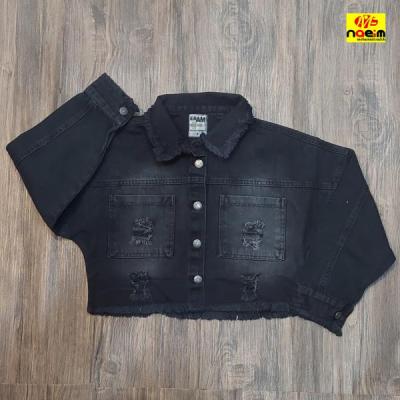 کت تک لی ذغالی کوتاه دخترانه سنین 9 تا 14