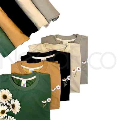 ست بلوز شلوار دورس گلدوزی شده