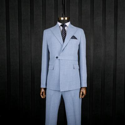 کت و شلوار آسمانی اسلپ بزیاق بلتیکا