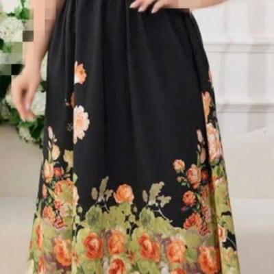 پیراهن مهمانی زنانه حریر مدل کرپ