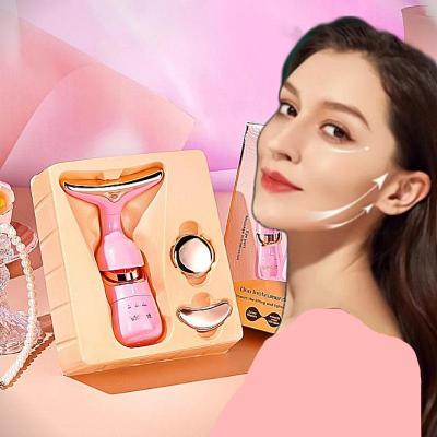 دستگاه لیفت صورت و گردن 3 سری (صورتی)