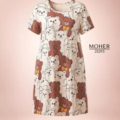 تونیک سایز بزرگ طرح خرس‌های کارتونی