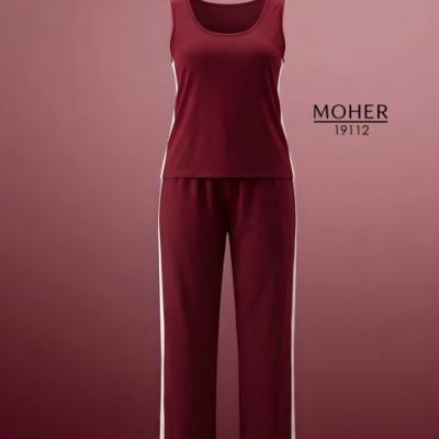 ست تاپ و شلوار اسپورتی سایز بزرگ زنانه