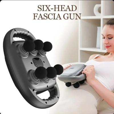 ماساژور 6 سر مدل six headed massage Gun