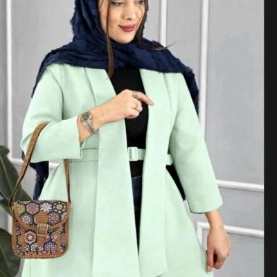 مانتو کتی زنانه کرپ مدل عروسکی