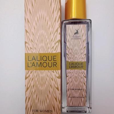 عطر لالیک لامور زنانه برند الحمبرا 35 میل